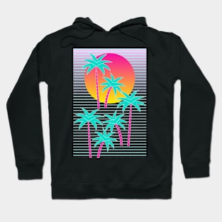 Hello Miami Sunset Hoodie